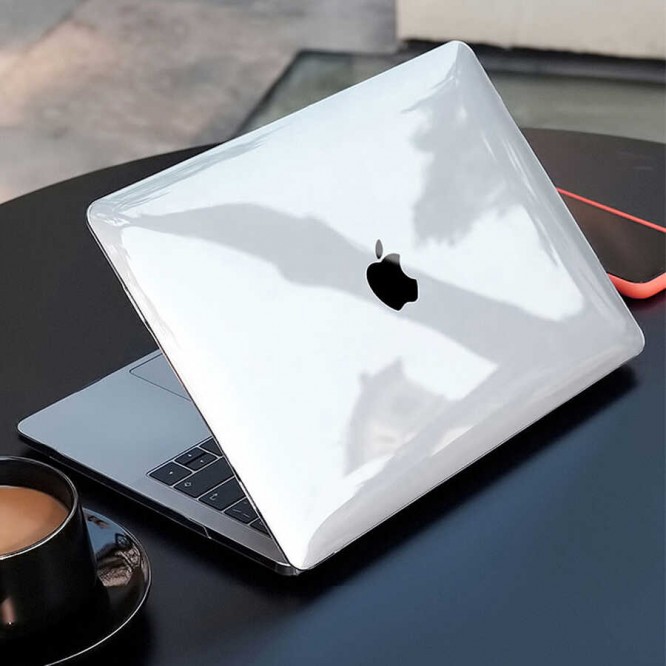 Apple Macbook 13.3' Pro 2020 Wiwu Ultra İnce Sararmayan Şeffaf MacBook Crystal iShield Kapak