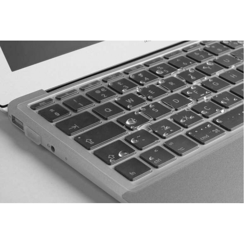 Apple Macbook Pro 14.2 2023 A2779 Zore Klavye Koruyucu Şeffaf Silikon Ped