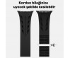 Apple Watch 10 46mm KRD-127 Metal Tokalı Silikon Kordon