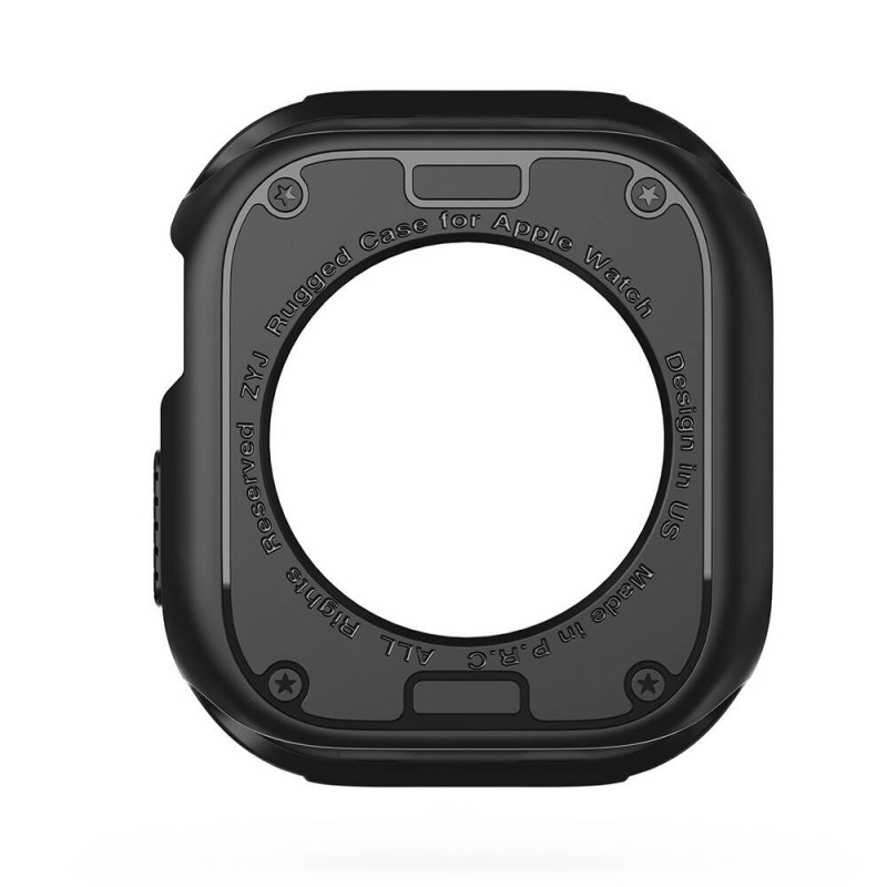 Apple Watch 10 46mm Silikon TPU Kasa Koruyucu Zore Watch Gard 17