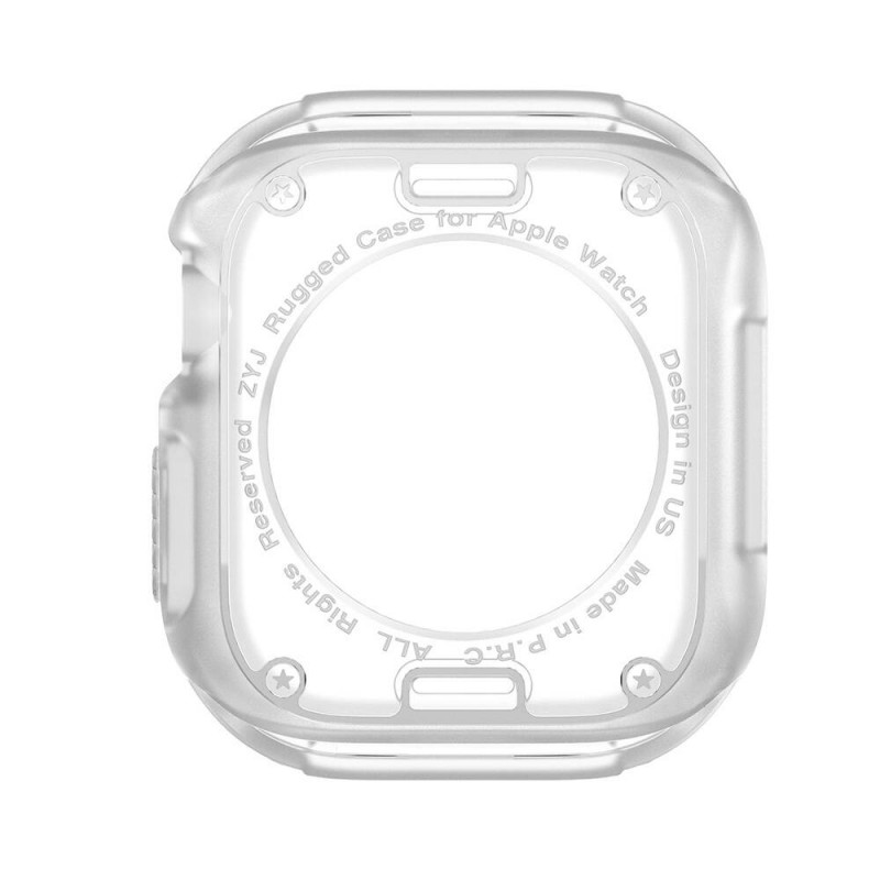 Apple Watch 10 46mm Silikon TPU Kasa Koruyucu Zore Watch Gard 17