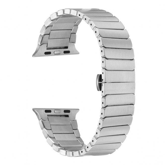 ​​​Apple Watch 38mm Kordon KRD-79 Metal Strap Kayış