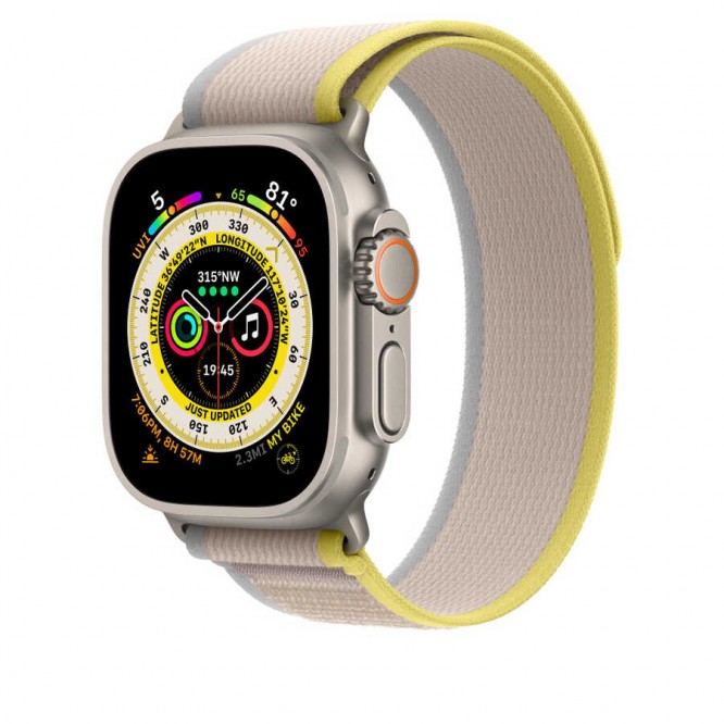 Apple Watch 38mm Wiwu Trail Loop Naylon Örgü İşlemeli Hasır Kordon Strap Kayış