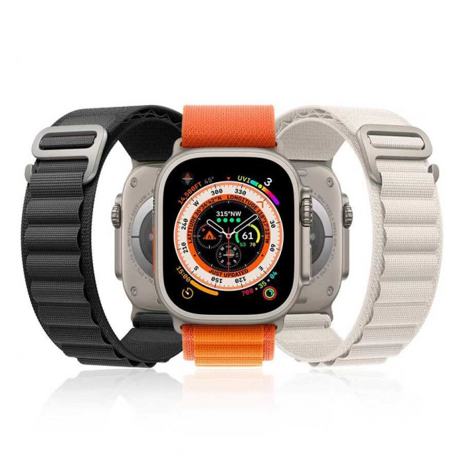 Apple Watch 38mm Zore KRD-74 Hasır Kordon