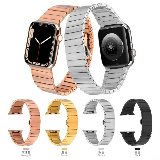 ​​​Apple Watch 40mm Kordon KRD-79 Metal Strap Kayış