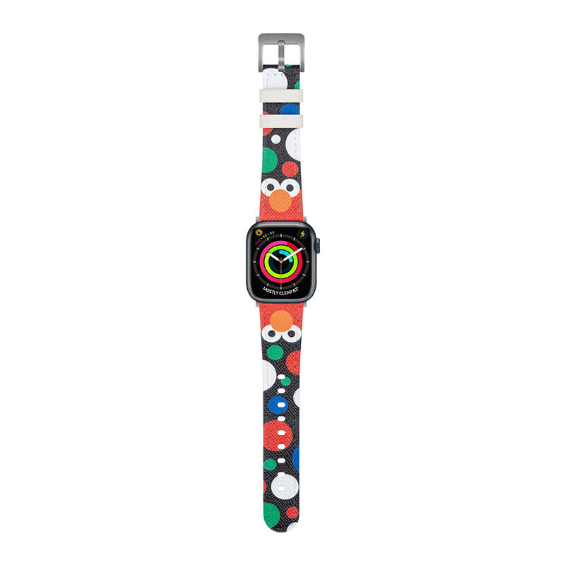 Apple Watch 42mm Casebang Sesame Street Serisi Deri Saat Kordon