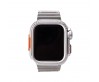 Apple Watch 44mm Zore KRD-126 Sert Kasa Koruyuculu Metal Kordon