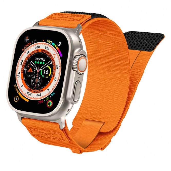 Apple Watch 44mm Zore KRD-99 Hasır Kordon