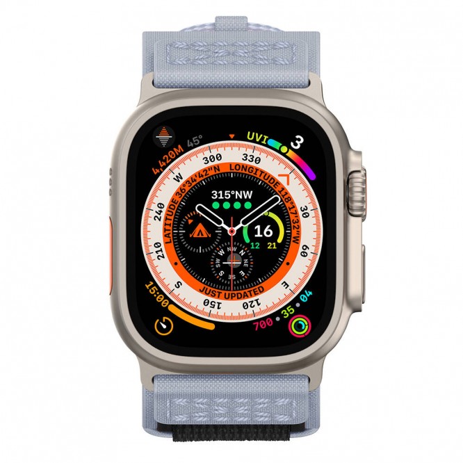 Apple Watch 44mm Zore KRD-99 Hasır Kordon