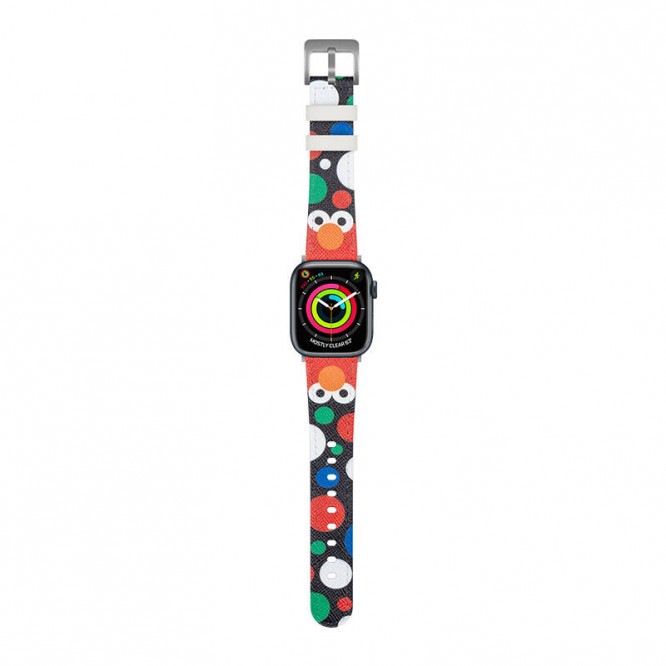 Apple Watch 7 41mm Casebang Sesame Street Serisi Deri Saat Kordon