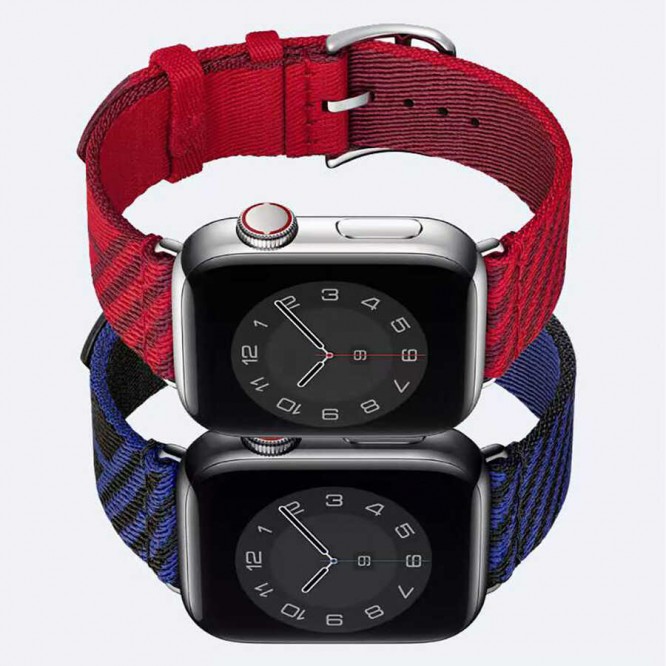 Apple Watch 7 45mm KRD-51 Hasır Kordon