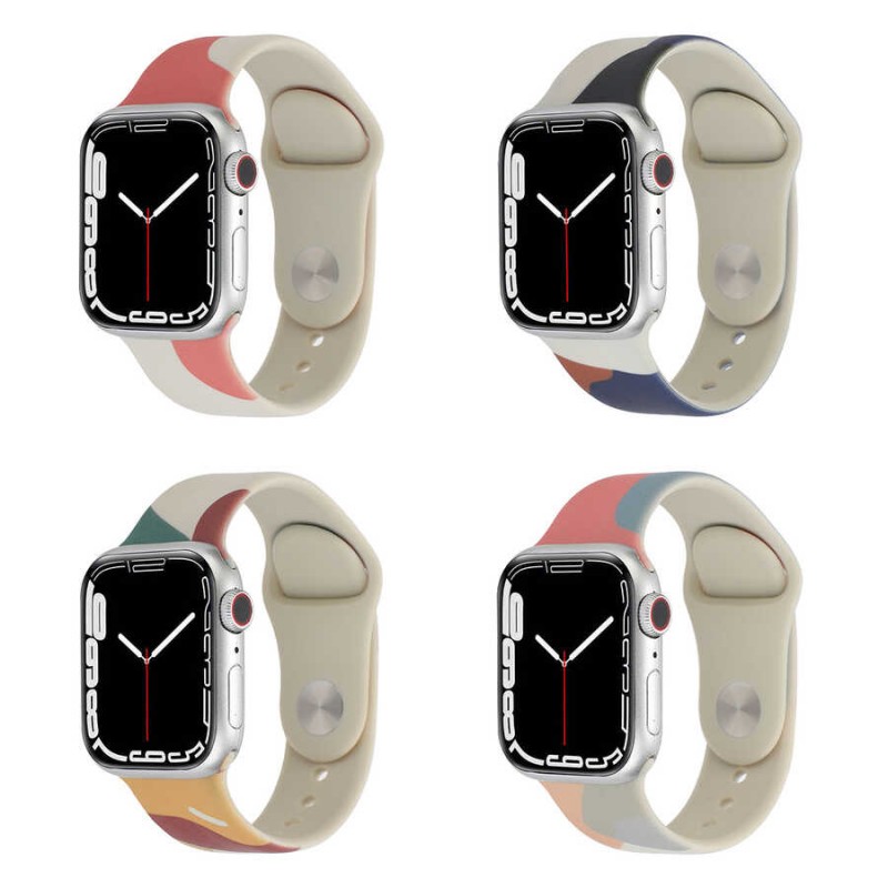 Apple Watch 7 45mm KRD-62 Silikon Kordon