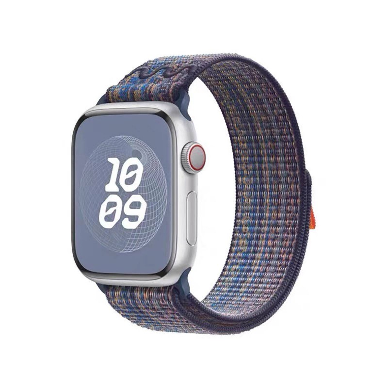 Apple Watch 7 45mm KRD-91 Hasır Kordon Strap Kayış