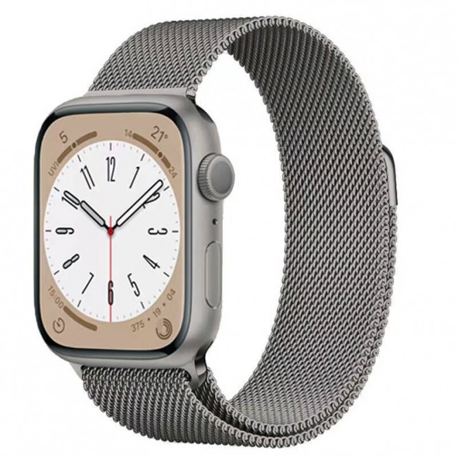 Apple Watch 7 45mm Zore KRD-98 Metal Kordon