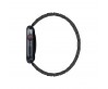 Apple Watch Serisi Uyumlu Karbon Fiber Pitaka Modern Serisi Black-Grey Twill Universal Kordon