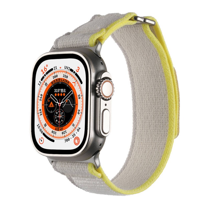 Apple Watch Ultra 49mm Hasır Kordon Zore KRD-106 Strap Kayış