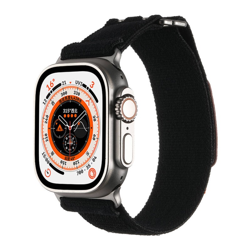 Apple Watch Ultra 49mm Hasır Kordon Zore KRD-106 Strap Kayış