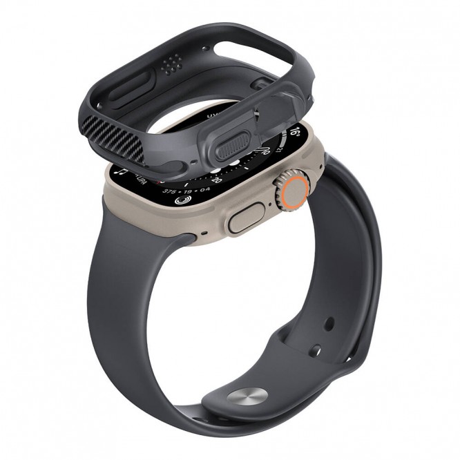 Apple Watch Ultra 49mm Silikon TPU Kasa Koruyucu Zore Watch Gard 31