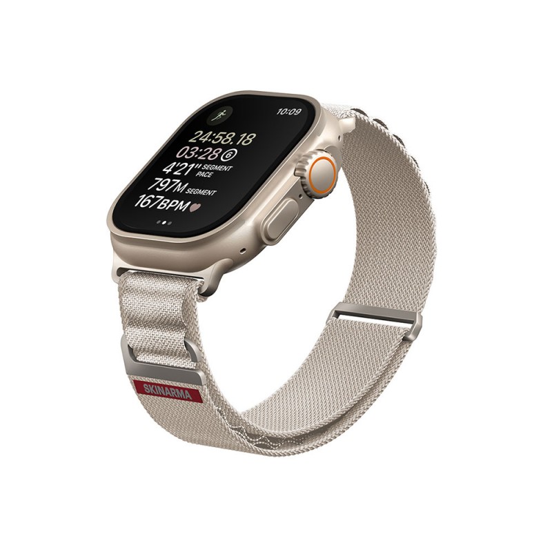 Apple Watch Ultra 49mm SkinArma Kobu Hasır Kordon