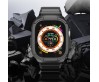 Apple Watch Ultra 49mm Wiwu Wi-WB014 Armor Serisi 2in1 Sert PC Kasa Koruyuculu Silikon Kordon