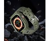 Apple Watch Ultra 49mm Wiwu Wi-WB014 Armor Serisi 2in1 Sert PC Kasa Koruyuculu Silikon Kordon