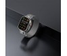 Apple Watch Ultra 49mm Zore KRD-107 Metal Hasır Kordon