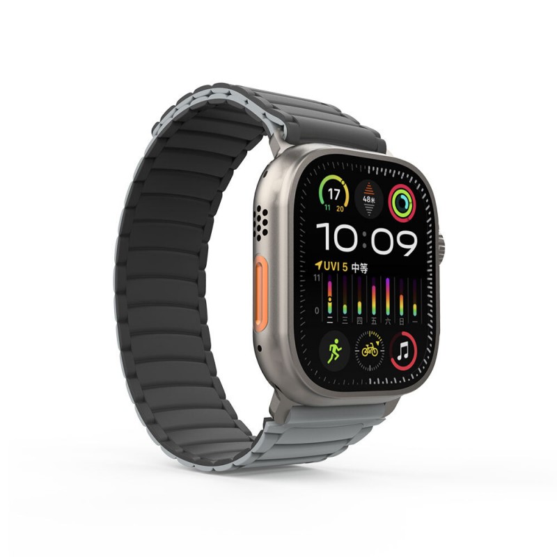 Apple Watch Ultra 49mm Zore KRD-122 Silikon Kordon Strap Kayış