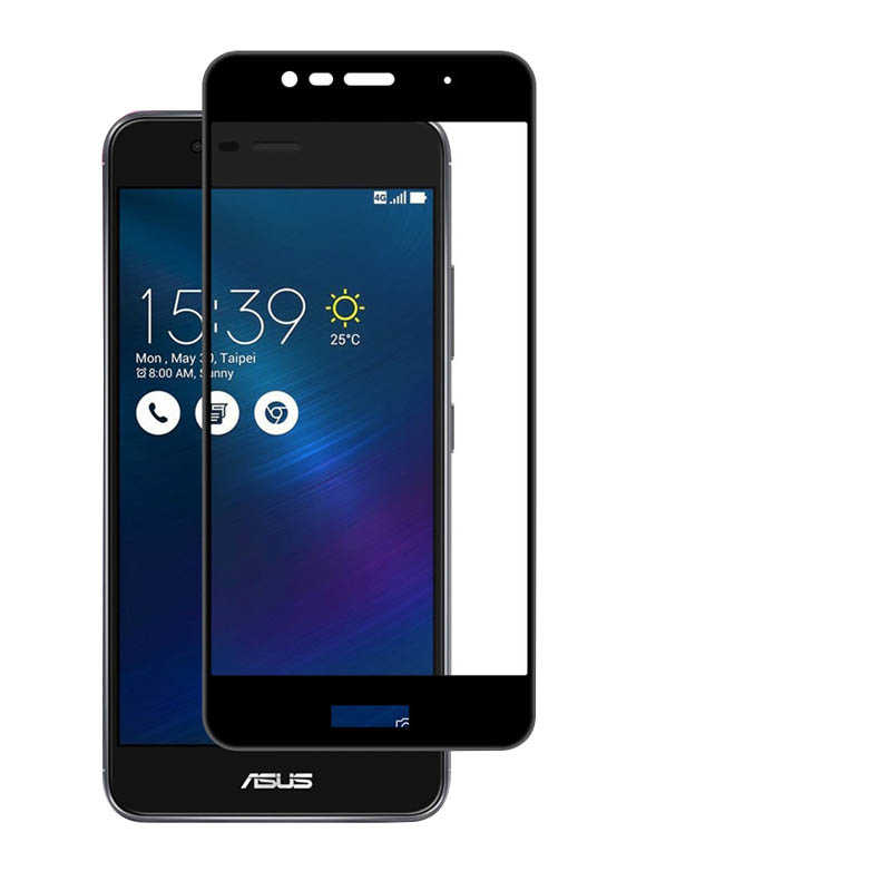 Asus Zenfone 3 ZE552KL Zore Ekranı Tam Kaplayan Düz Cam Koruyucu