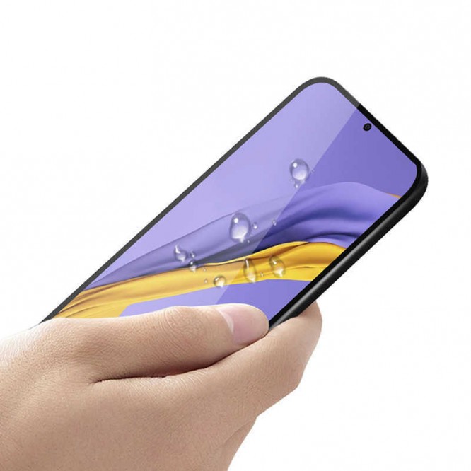 Galaxy A05 Zore Kenarları Kırılmaya Dayanıklı Cam Ekran Koruyucu