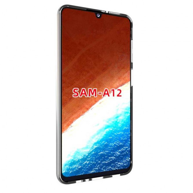 Galaxy A12 Kılıf Zore Süper Silikon Kapak