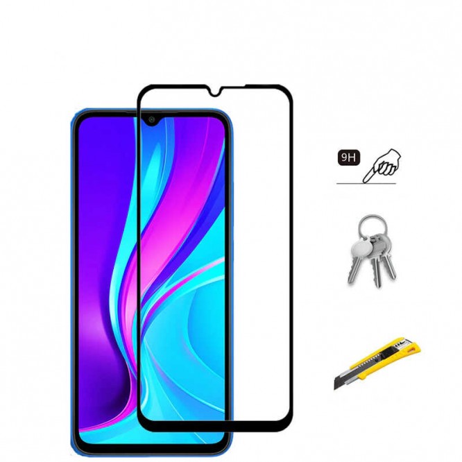 Galaxy A12 Zore Kenarları Kırılmaya Dayanıklı Cam Ekran Koruyucu