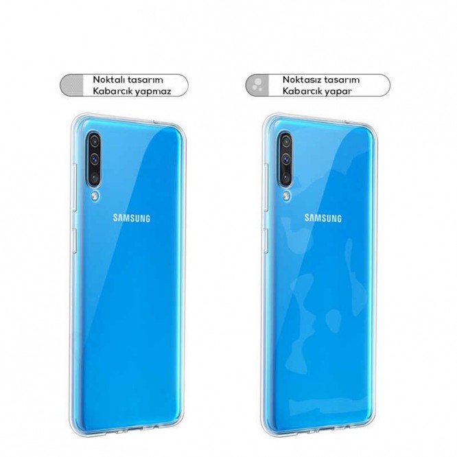 Galaxy A50 Kılıf Zore Süper Silikon Kapak