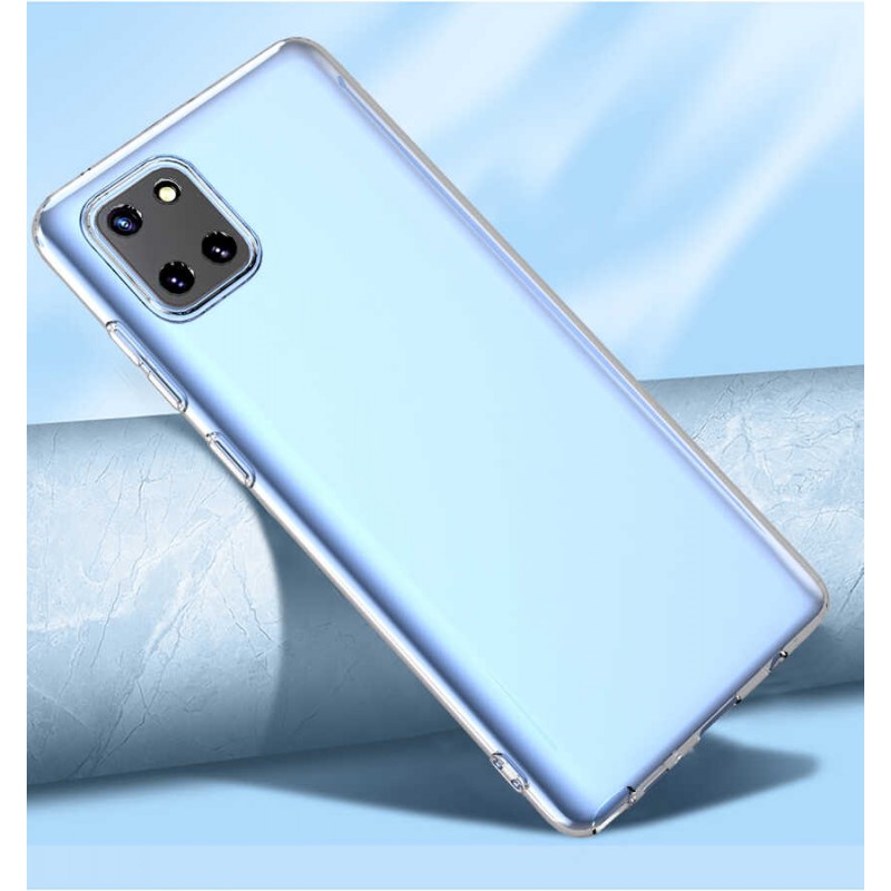 Galaxy A81 (Note 10 Lite) Kılıf Zore Kamera Korumalı Süper Silikon Kapak