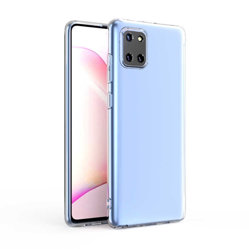 Galaxy A81 (Note 10 Lite) Kılıf Zore Kamera Korumalı Süper Silikon Kapak