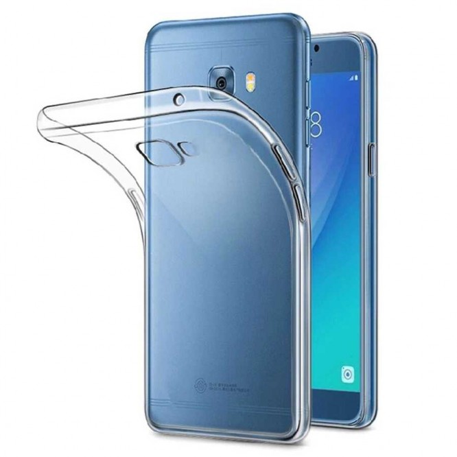 Galaxy C7 Kılıf Zore Süper Silikon Kapak