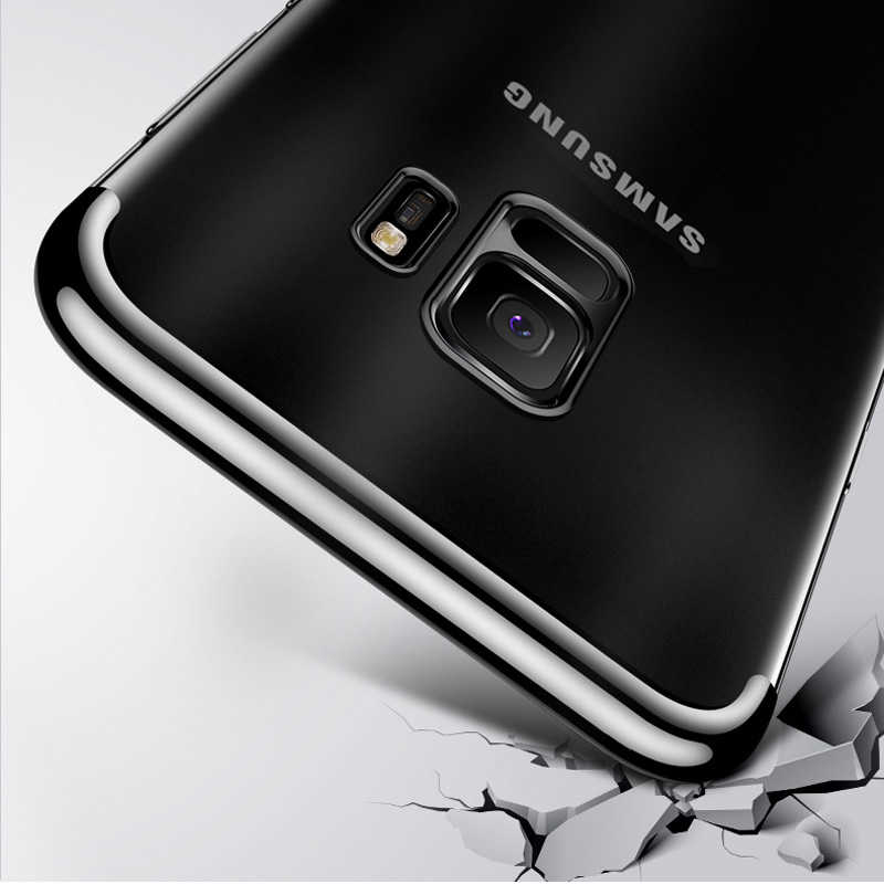 Galaxy J6 Kılıf Zore Dört Köşeli Lazer Silikon Kapak