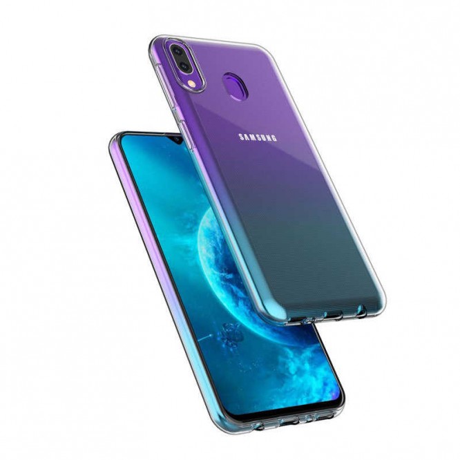 Galaxy M20 Kılıf Zore Ultra İnce Silikon Kapak 0.2 mm