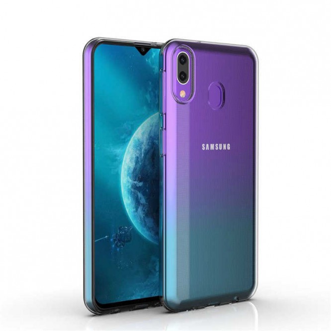 Galaxy M20 Kılıf Zore Ultra İnce Silikon Kapak 0.2 mm