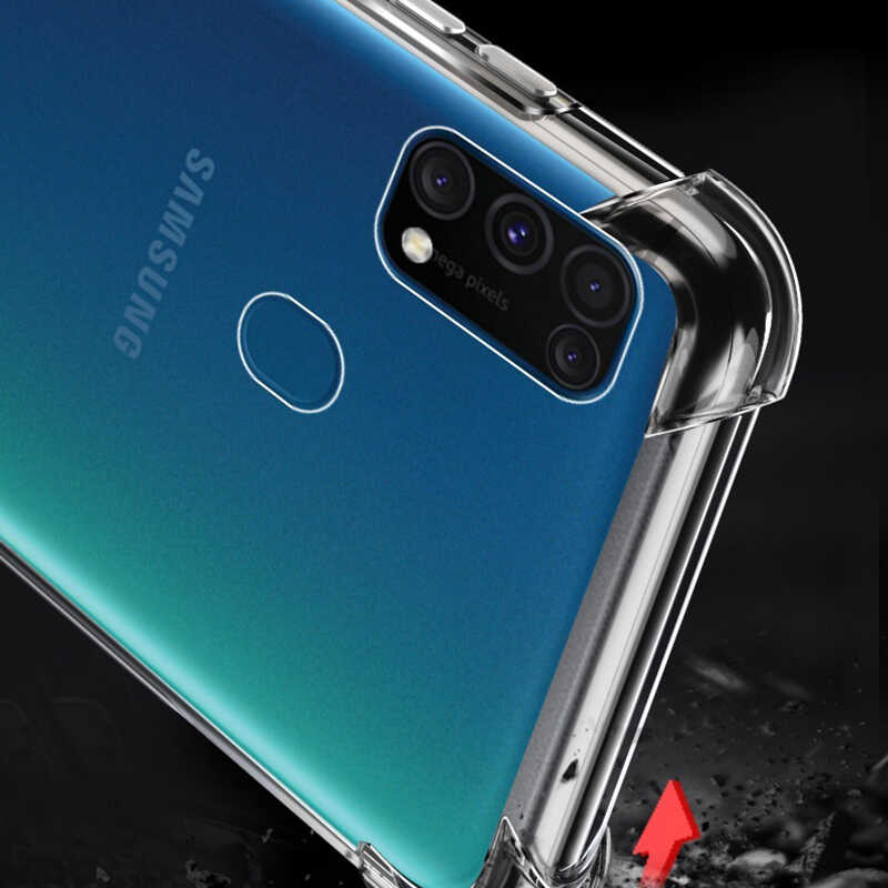 Galaxy M31 Kılıf Zore Nitro Anti Shock Silikon