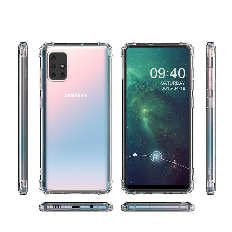 Galaxy M51 Kılıf Zore Nitro Anti Shock Silikon