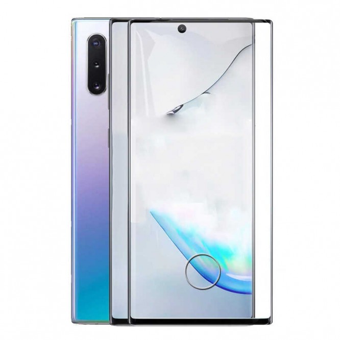 Galaxy Note 10 Zore Kavisli Full Yapışkanlı Cam Ekran Koruyucu