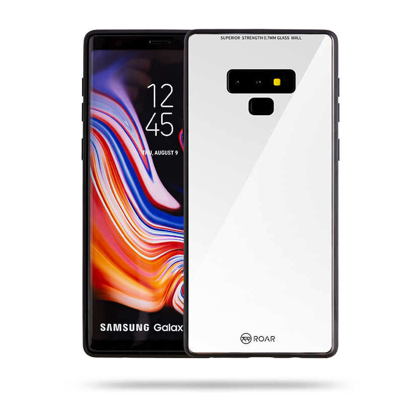 Galaxy Note 9 Kılıf Roar Mira Glass Kapak