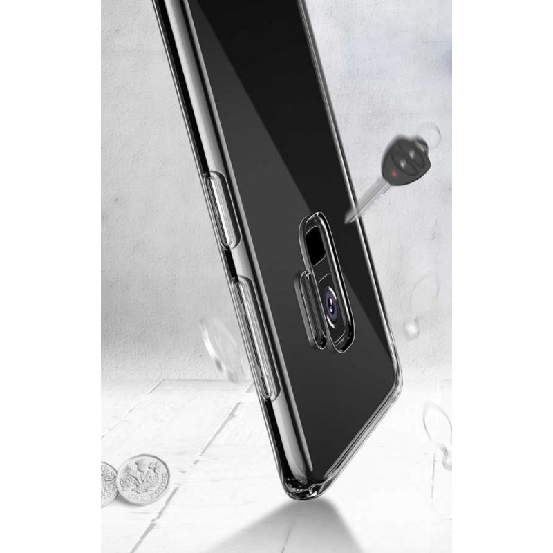 Galaxy S9 Plus Kılıf Zore İmax Silikon Kamera Korumalı