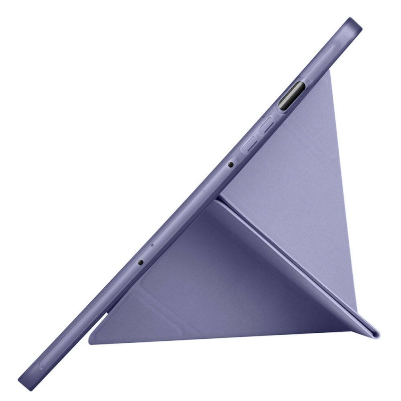 Galaxy Tab S9 FE Kılıf Zore Tri Folding Kalem Bölmeli Standlı Kılıf