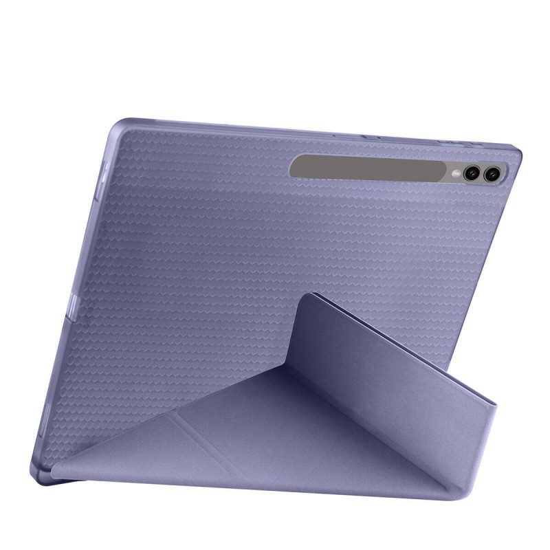 Galaxy Tab S9 Ultra Kılıf Zore Tri Folding Kalem Bölmeli Standlı Kılıf