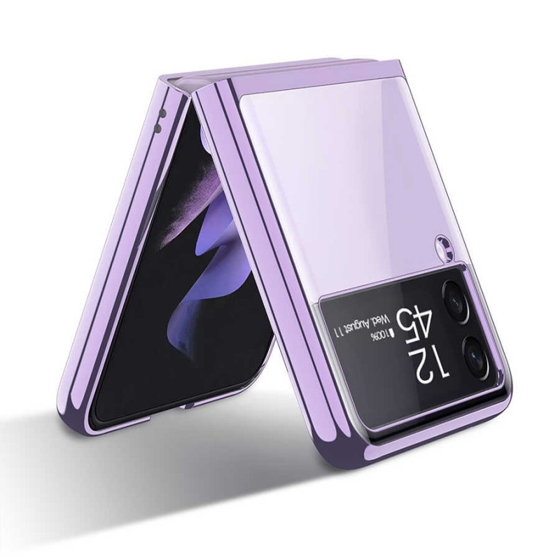 Galaxy Z Flip 3 Kılıf Zore Kıpta Kapak