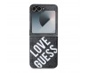 Galaxy Z Flip 6 Kılıf Guess Orjinal Lisanslı Magsafe Şarj Özellikli Love Guess Printing Kapak