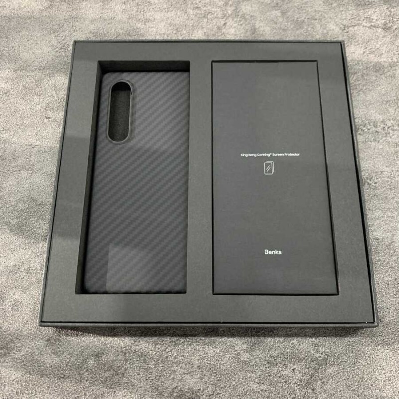 Galaxy Z Fold 3 Kılıf Benks 3 in 1 Suit Kapak