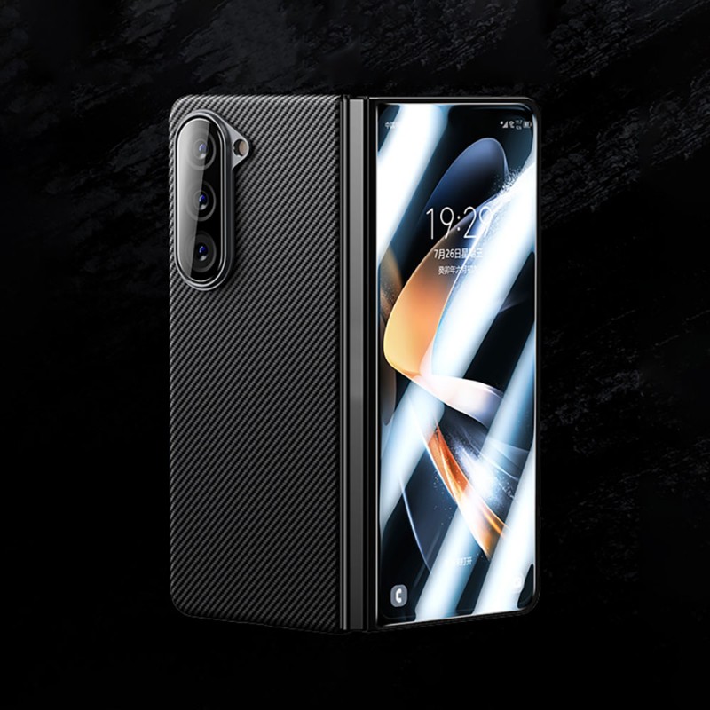 Galaxy Z Fold 5 Benks Combo Üçlü Aksesuar Seti (600D Kevlar Kapak + Corning Ekran Koruyucu + Kamera Lens Koruyucu)