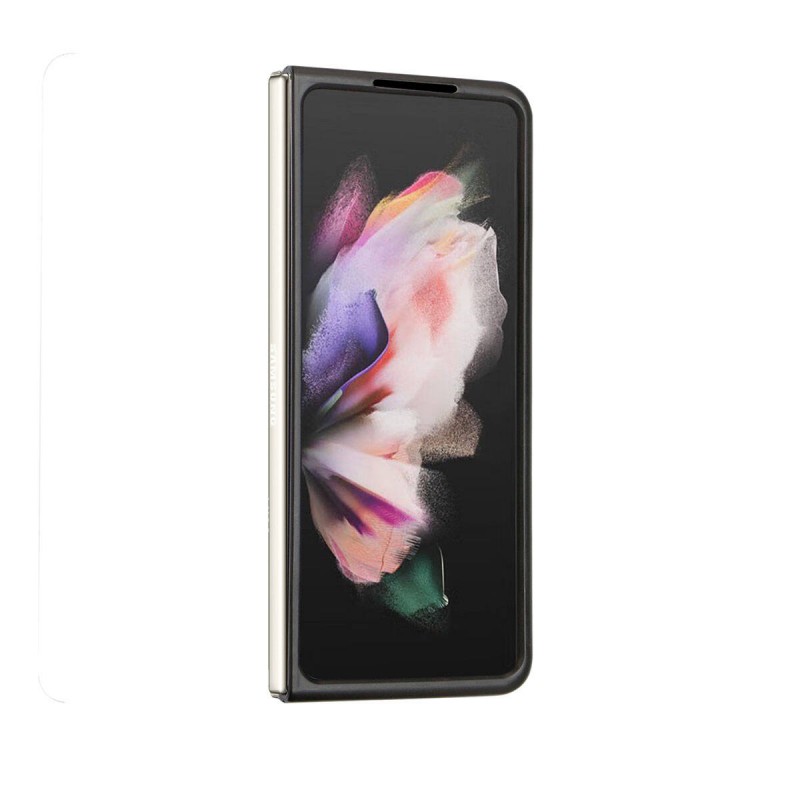 Galaxy Z Fold 5 Kılıf TUMI Liquid Silikon Metal Logo Dizayn Orjinal Lisanslı Kapak